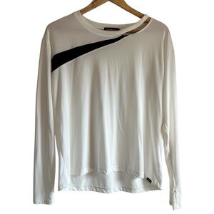 Koral long sleeve athleisure casual top with cut out size M excellent condition